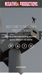 Mobile Screenshot of negative4productions.com